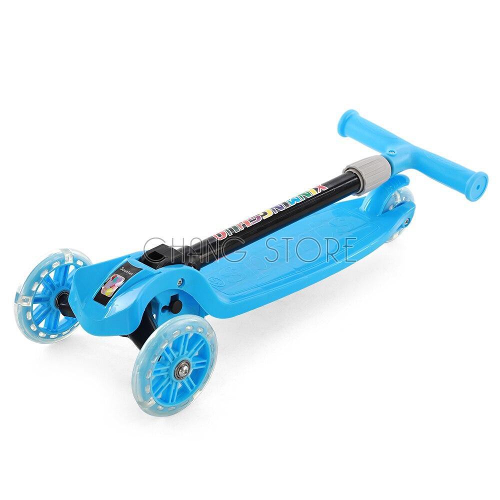 Xe Trượt Scooter 3 Bánh Có Bánh Xe Phát Sáng Cho Bé Yêu