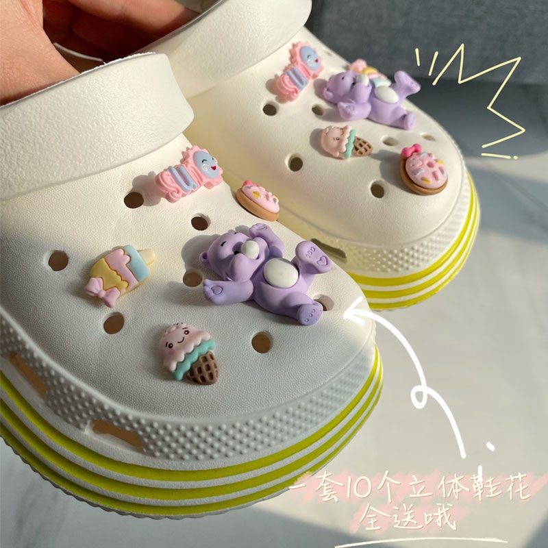 Lingmeisnow Giày Sandal Đi Biển Đế Dày Hai Cách Mang Chống Trượt Thoáng Khí Phong Cách Hàn Quốc Cho Nữ Sinh