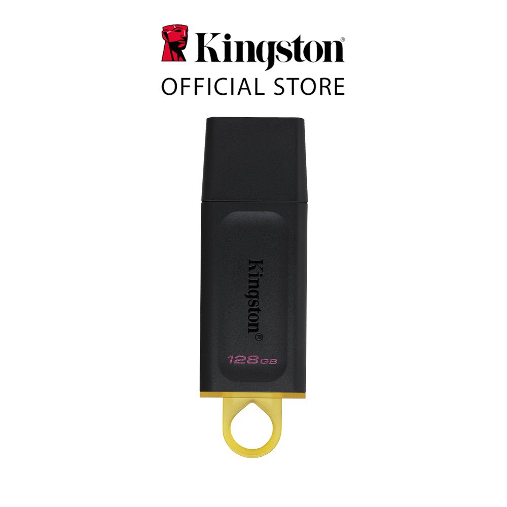 USB 3.2 Kingston DataTraveler Exodia DTX 128Gb DTX/128GB thời trang với nắp bảo vệ và móc khóa màu sắc