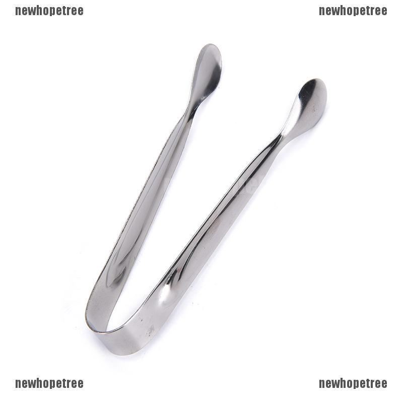 Dụng cụ gắp nước đá bằng thép chống rỉ màu bạc