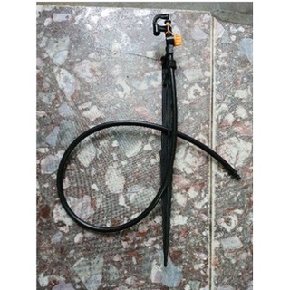 Bộ béc tưới phun mưa G5 60l/h - Bao gồm que cắm cố định béc tưới 45cm -Van khóa đầu béc 6mm - Khởi thuỷ 6mm 2 đầu gài