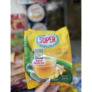 TRÀ GỪNG HOÀ TAN SUPER GÓI 400gr