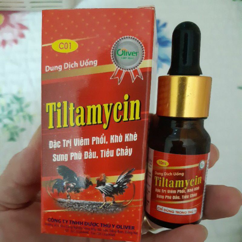 Dung dịch uống gà chọi Tiltamycin 10ml