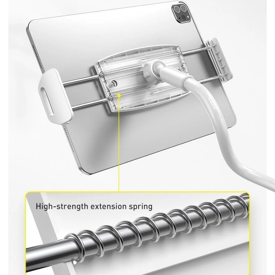 Giá treo iPad, giá đỡ iPad kẹp chân giường hay kẹp bàn đều được - Baseus Otaku Life Rotary