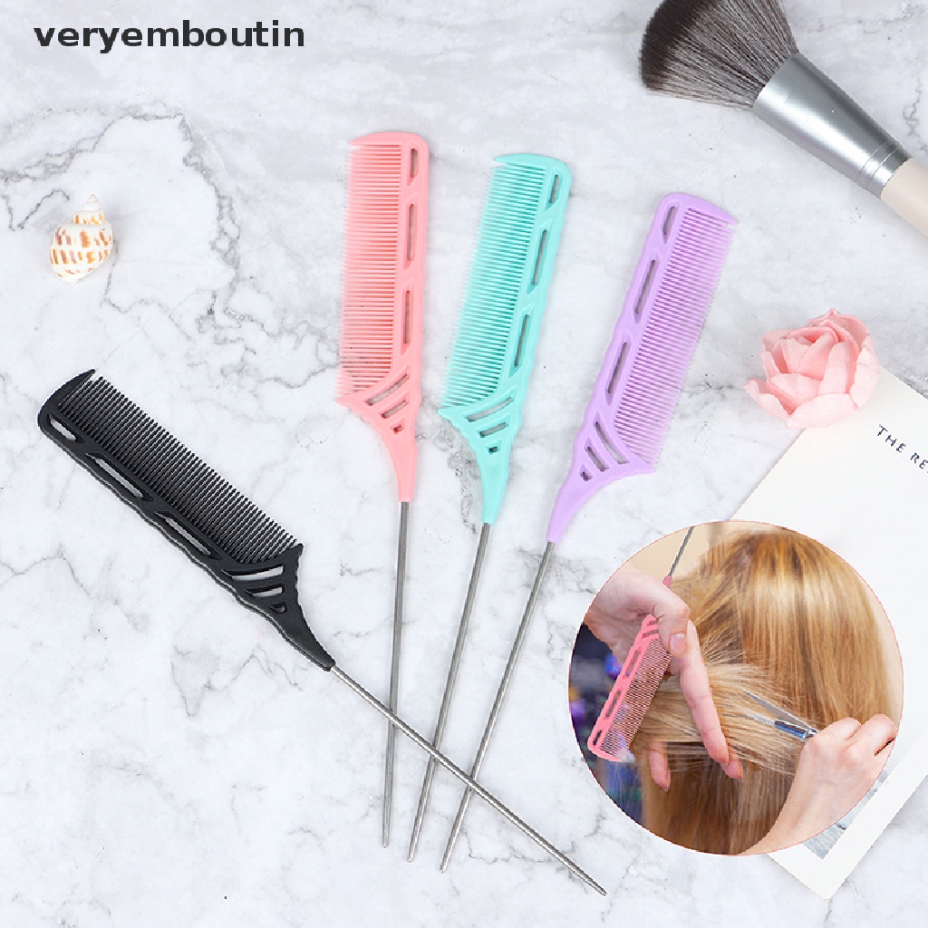 [Hàng mới về] Lược chải tóc tết thiết kế dáng dài kiểu đuôi chuột đa năng dễ dùng cho nữ