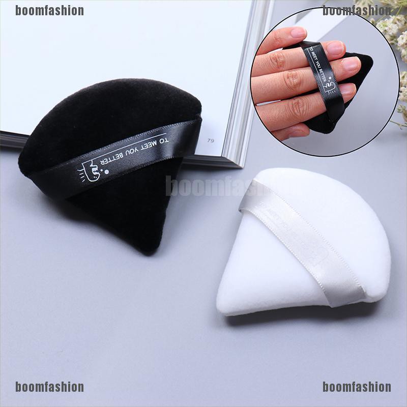 Cọ Trang Điểm mini Hình Tam Giác Chất Liệu Nhung Cao Cấp