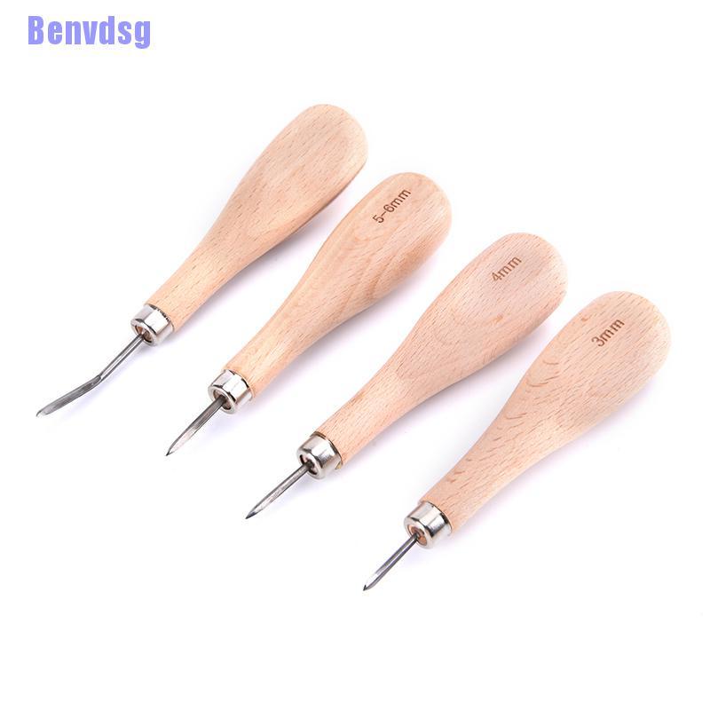 1 Dụng Cụ Đục Lỗ Đồ Da Thủ Công Bằng Gỗ