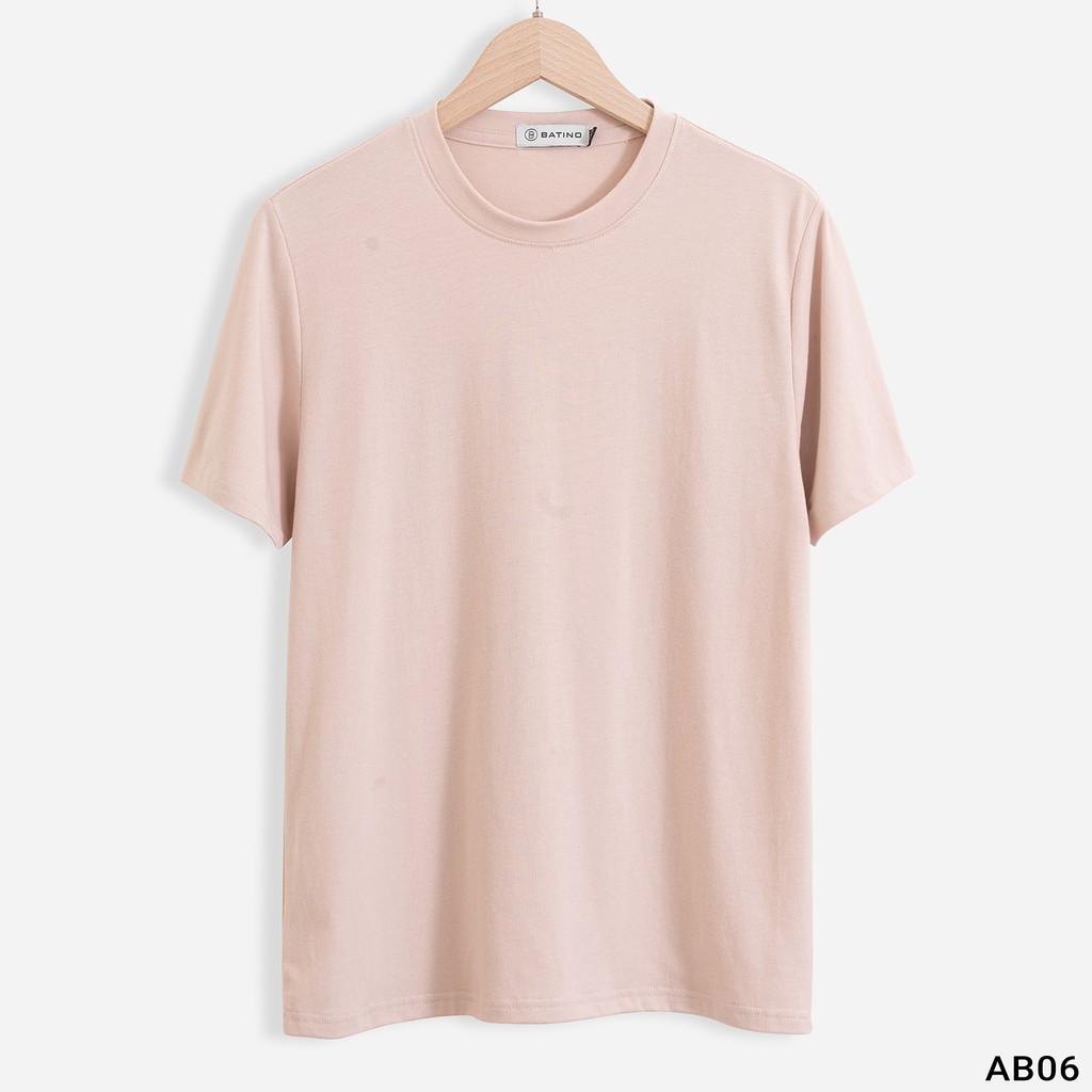 [Mã FAMALLT5 giảm 15% đơn 150K] Áo Thun Nam Tay Ngắn Cổ Tròn Trơn 100% Cotton Phong Cách BATINO | BigBuy360 - bigbuy360.vn