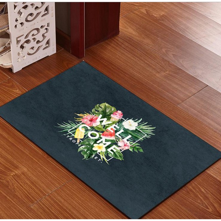 THẢM LAU CHÂN 3D CHỐNG TRƠN TRƯỢT 40x60CM