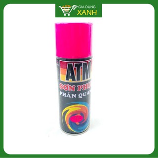 Sơn xịt ATM phản quang màu F6, màu hồng, 400ml