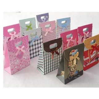 Túi giấy đựng quà size lớn có nơ