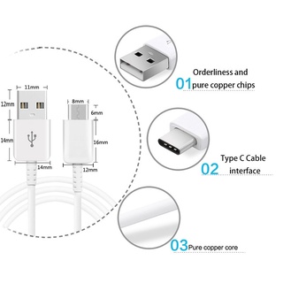 Dây Cáp Sạc USB Type C 0.25m 1m 2m 3m