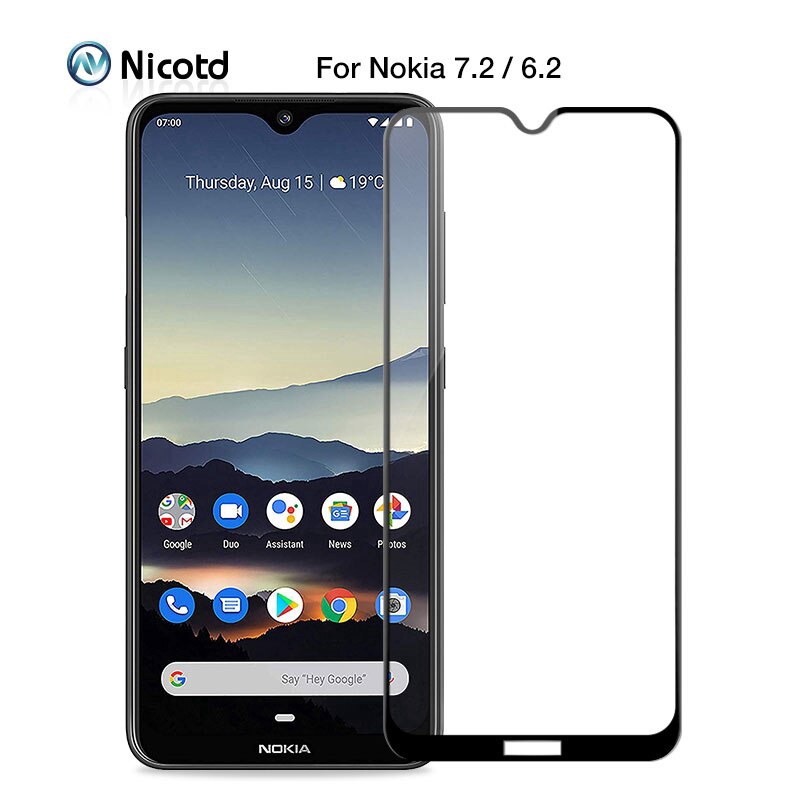 Kính cường lực 9d bảo vệ toàn màn hình cao cấp cho Nokia 7.2 6.2