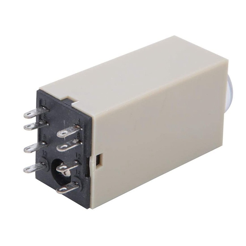 Rơ le thời gian hẹn giờ trễ 10S H3Y-2 AC 220V 8 PIN Điều chỉnh núm điều khiển thời gian Rơ le cho hệ thống điện gia đình
