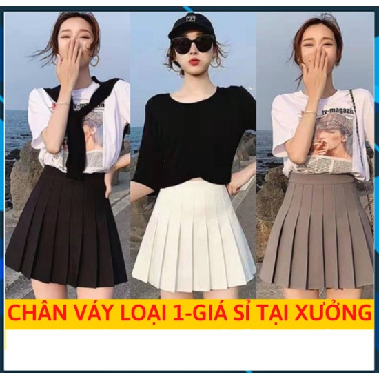 Chân váy chữ a xếp ly ngắn lưng cao; chân váy xếp li tennis đẹp, chân váy ngắn xòe siêu xinh | BigBuy360 - bigbuy360.vn