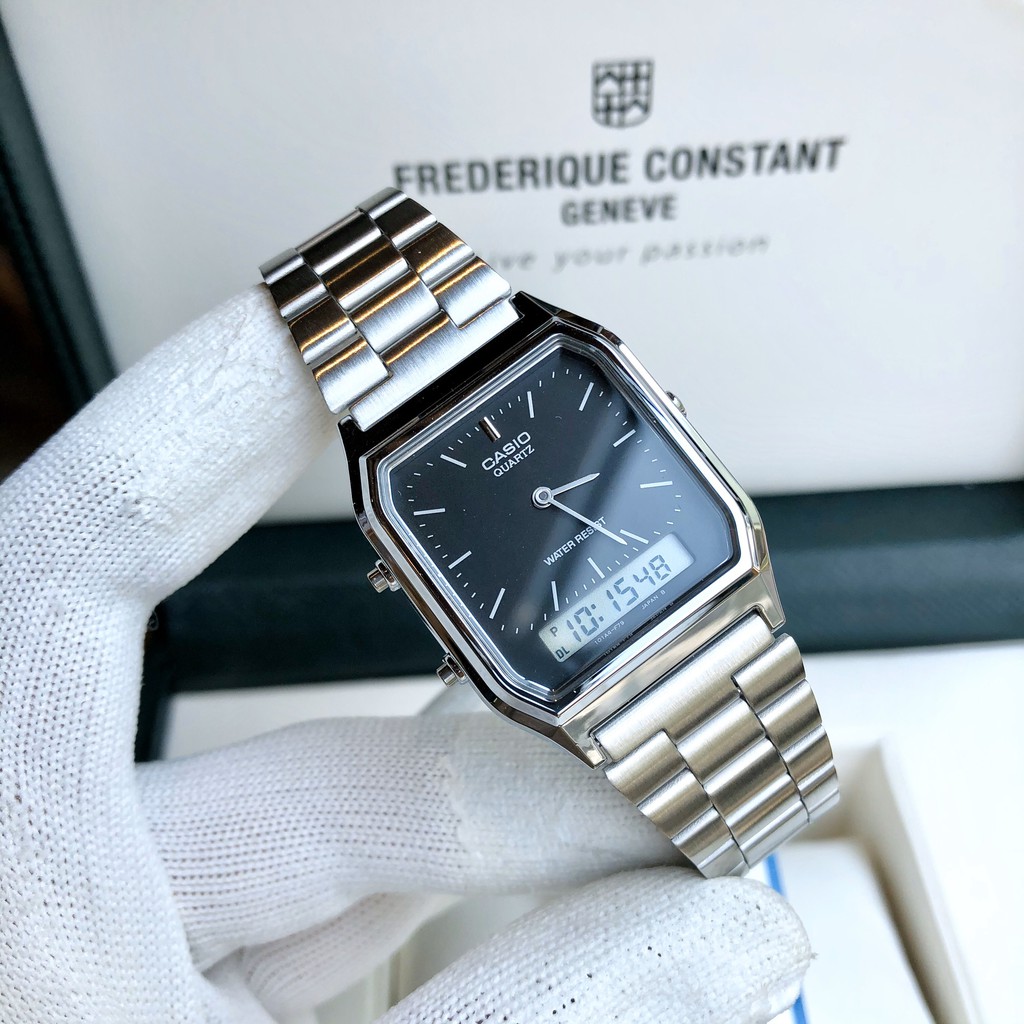 Đồng hồ Unisex AQ230 Bạc Casio