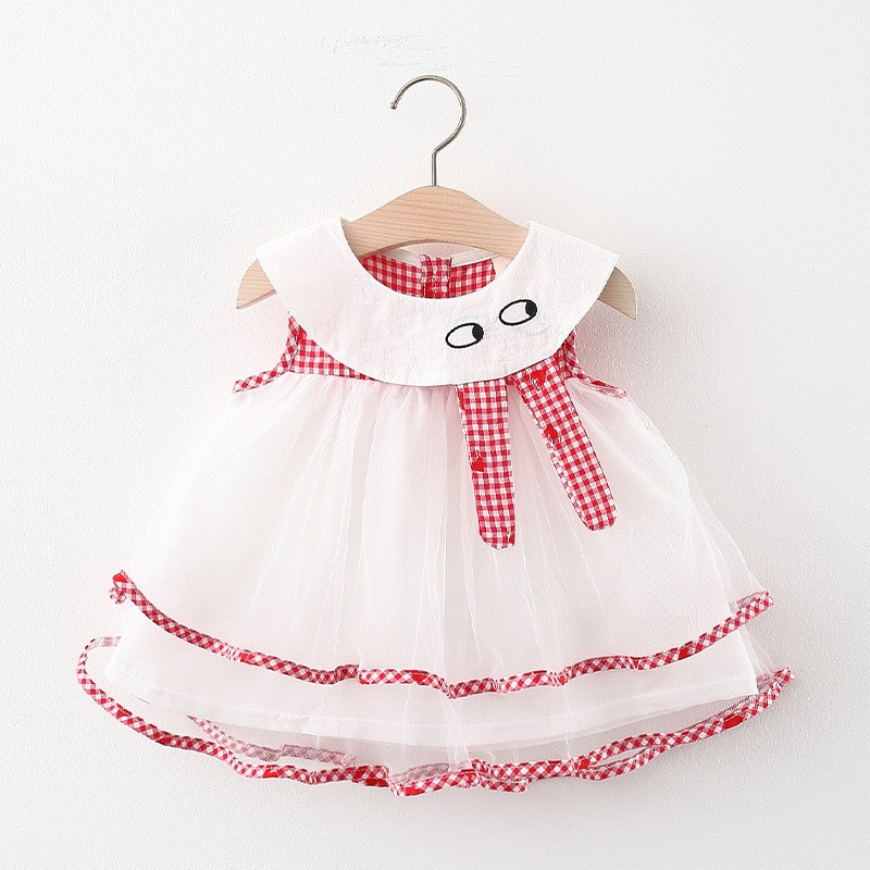 (Xuân hè 2021) Váy bé gái dáng babydoll mặc tôn dáng hàng Quảng Châu D707
