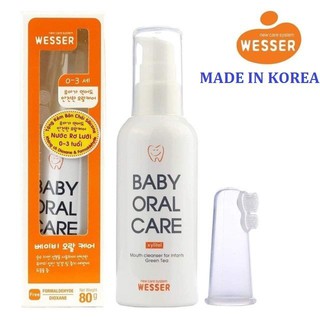 Nước rơ lưỡi nuốt được - wesser