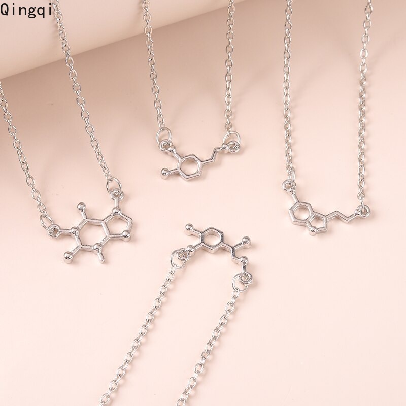 Vòng cổ Miss Zoe mặt hình cấu trúc hóa học độc đáo dành cho nam và nữ