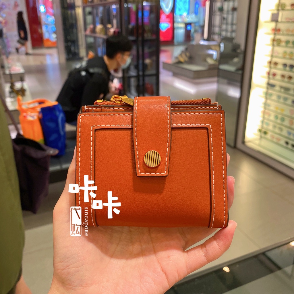 Ví Phong Cách Mới 11200018 Ví Da Nữ Dáng Ngắn Thời Trang Cá Tính