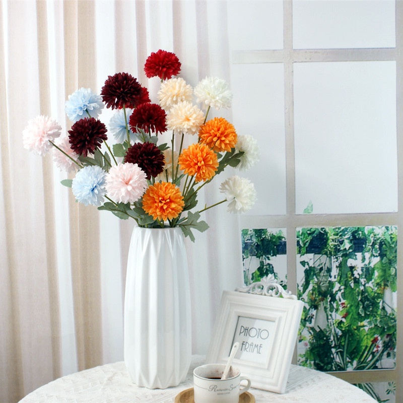 Bó Hoa Bồ Công Anh Khô Nhân Tạo Dành Cho Trang Trí Nhà Cửa/ Tiệc Cưới