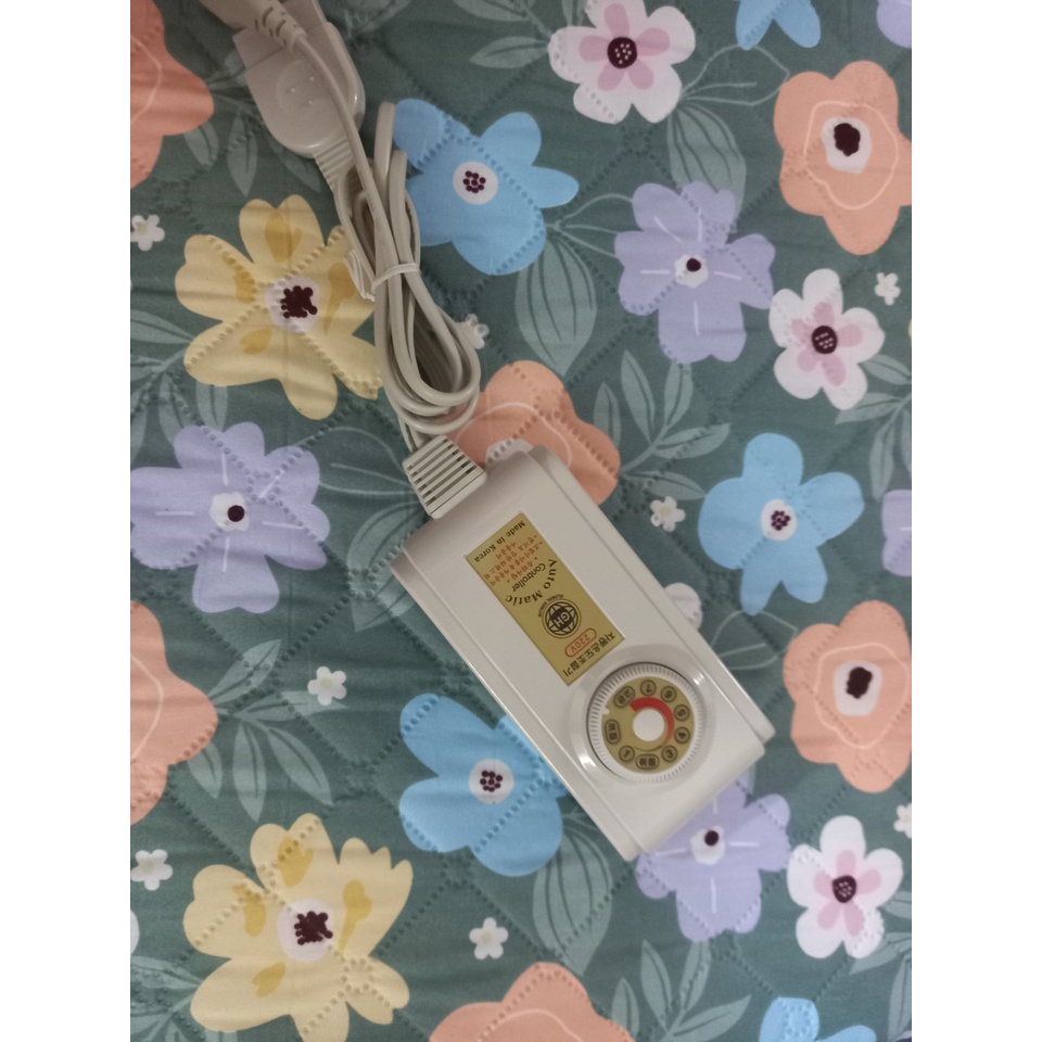 GIÁ SỐC: COMBO 2 CHĂN ĐIỆN VẢI COTTON CAO CẤP HÀN QUỐC