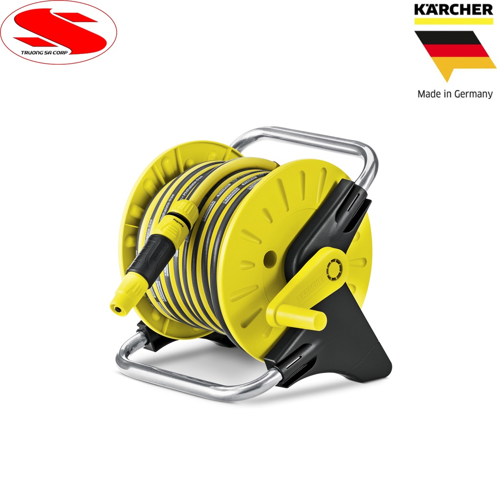 Cuộn dây cấp nước Karcher 15M,guồng dây tưới cây HR25 dùng cho các dòng K1 đến K5