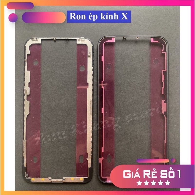 Ron ép kính iphone X/ XS/ XSM / 11pro/ 11promax tiêu chuẩn