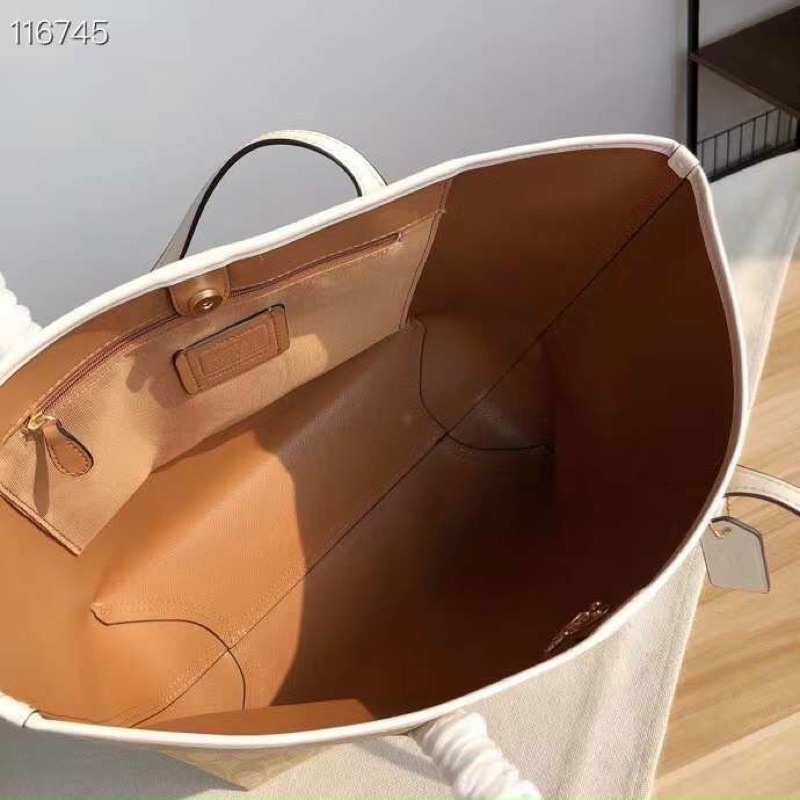 Túi tote Coach size to vừa A4 laptop dư xịn, check code