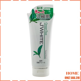 Sữa rửa mặt jwhite tinh chất trà xanh 200g hàng chính hãng
