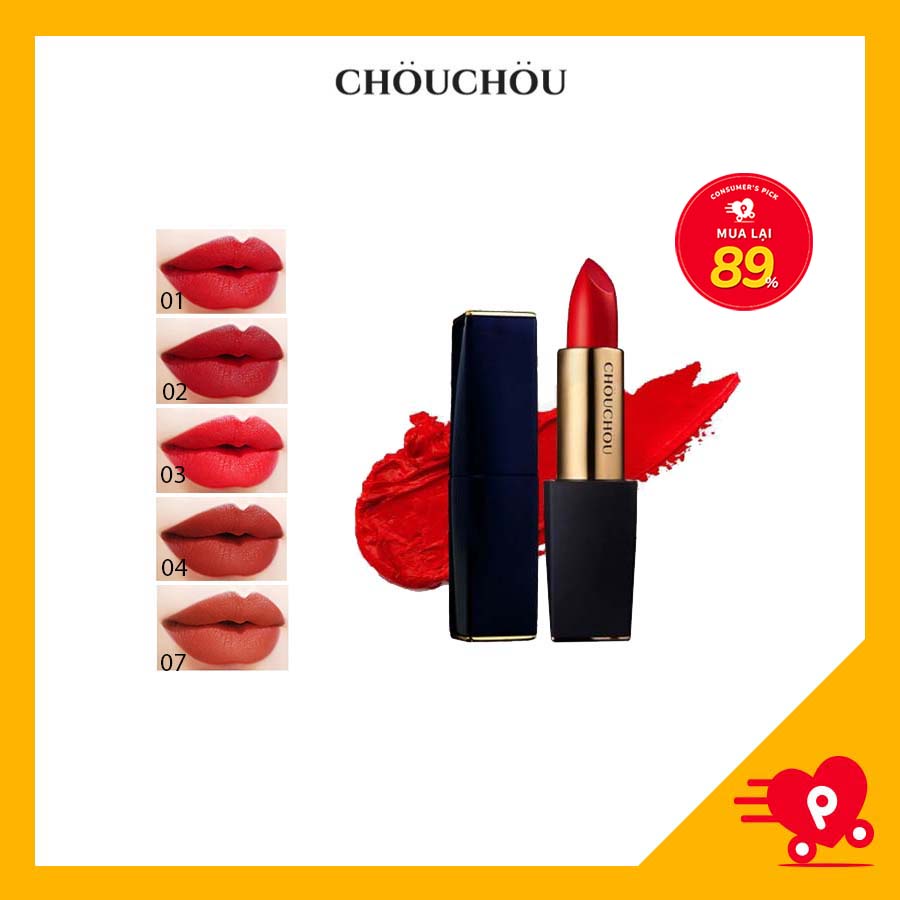 Son thỏi CHOUCHOU The Great Desire Matte Rouge PICKO