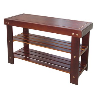 Kệ giày dép có ghế ngồi , kệ để đồ gỗ tự nhiên .
