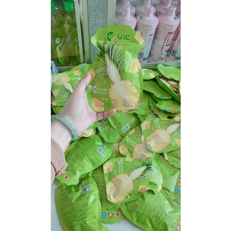 Kẹo Giảm Cân DỨA PLUS VIC 7 Màu Mùi Vị Yk Hình Shop Chụp ạ