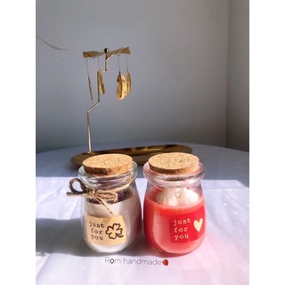 nến thơm handmade lọ sữa chua 100g