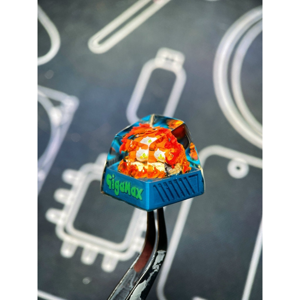 Keycap resin pokemon - nút bàn phím cơ - artisan