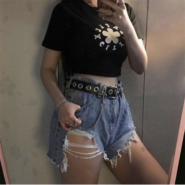 Áo croptop in (Nhiều Mẫu)