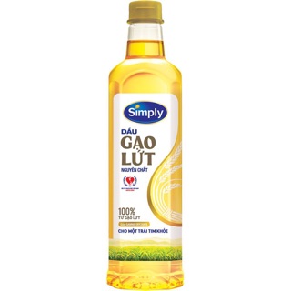 Dầu ăn Simply Gạo Lứt 1 lít