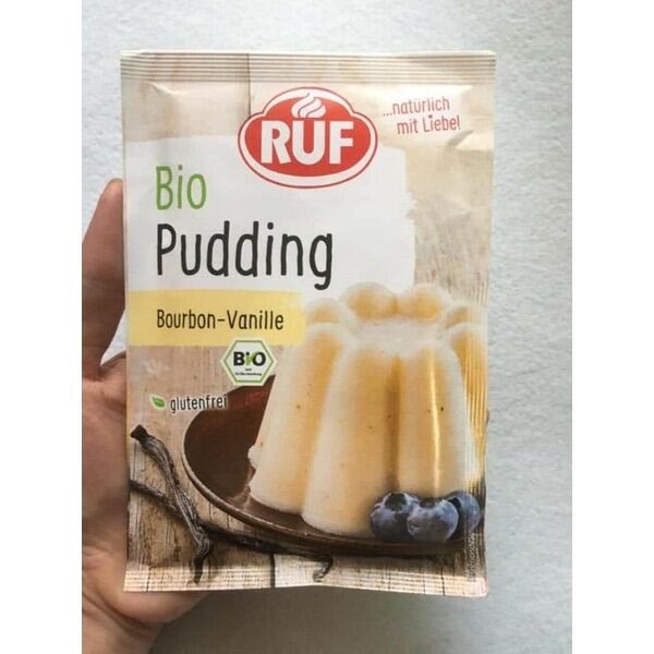Bột Làm Pudding hữu cơ Ruf