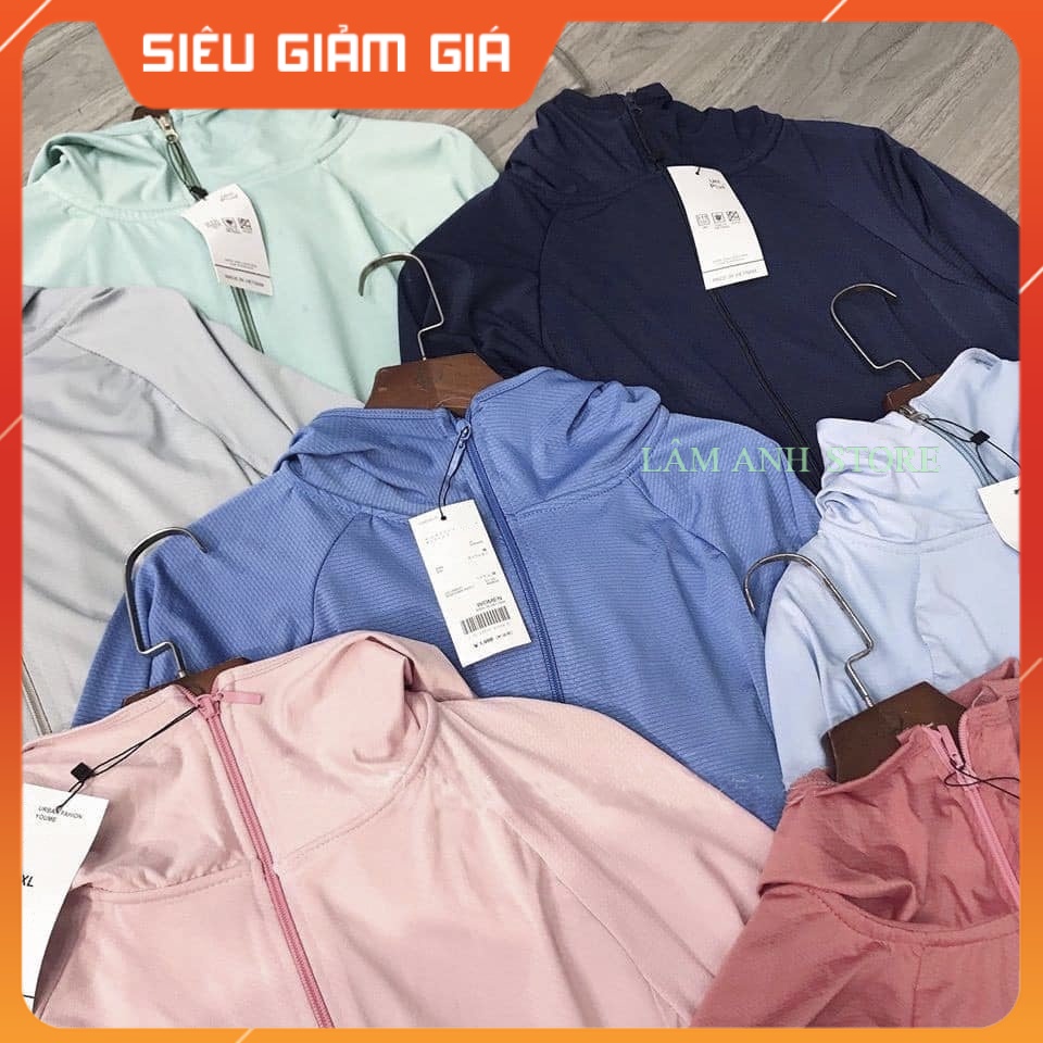 Áo Chống Nắng Nữ, Áo khoác nắng, Chất Vải Nhật Kim Cương, Mát, Dáng Đẹp, Chống Tia UV