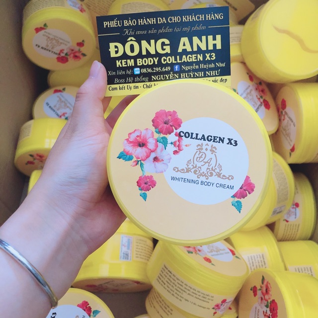 Body x3 vàng làm trắng da