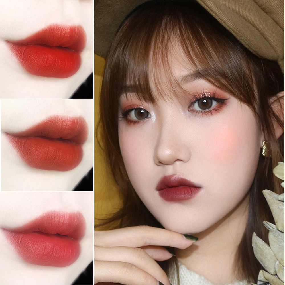 (Hàng Mới Về) Son Lì Hudamoji Chống Nước Lâu Phai 6 Màu Sắc Tùy Chọn Mờ / Matte | BigBuy360 - bigbuy360.vn