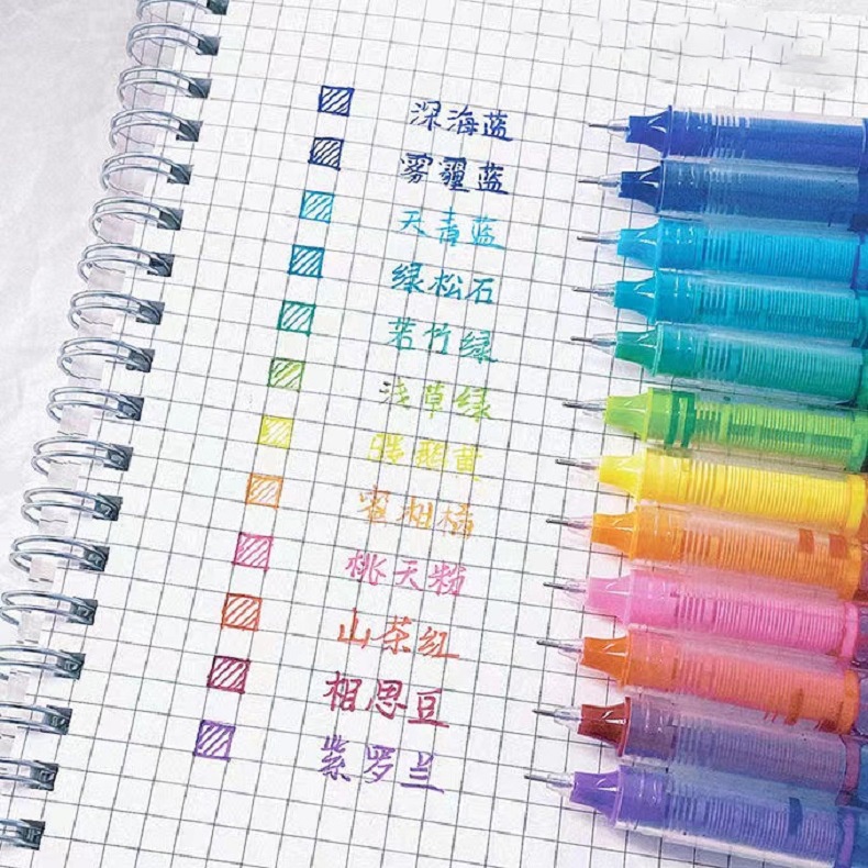 Set 12 Bút Liner Mực Nước Đi Nét Ngòi 0.5mm