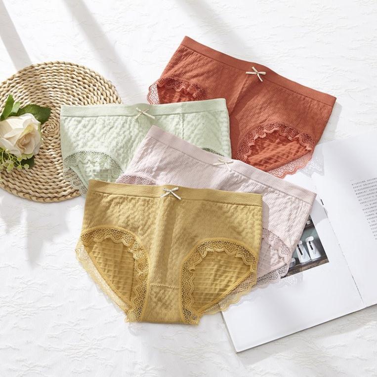Quần lót nữ cotton vải mềm ôm bụng nâng mông, quần chíp thông hơi co giãn 4 chiều 556