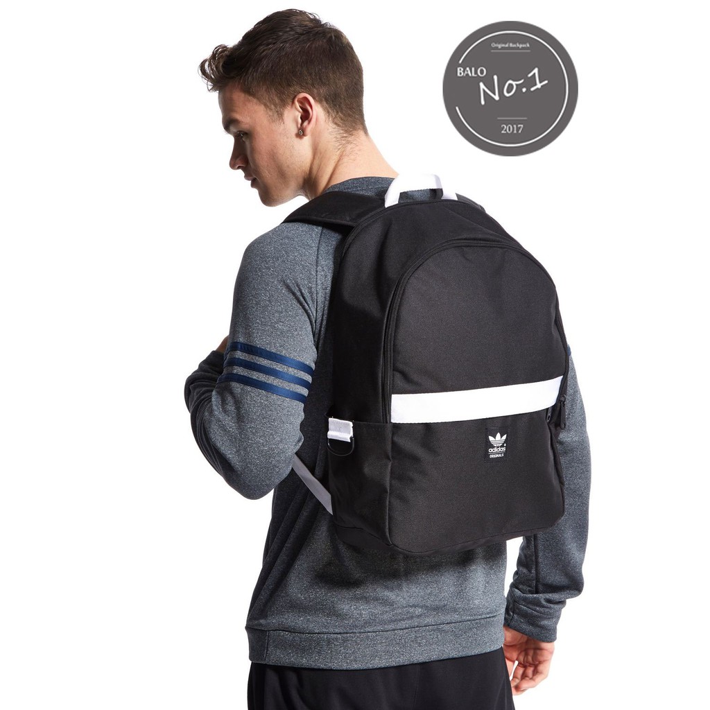 [TẶNG KÈM VỚ] BALO THỂ THAO Essentials MÀU ĐEN HÀNG XỊN