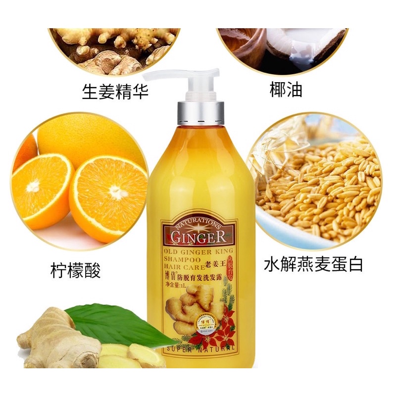 DẦU GỘI ĐẦU GỪNG GINGER