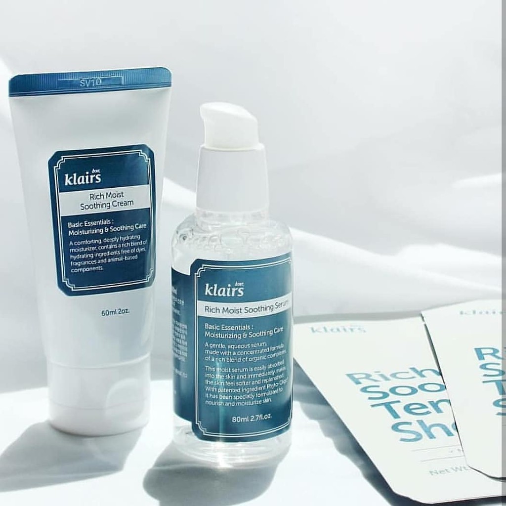 Serum Dưỡng Ẩm Klairs Rich Moist Soothing 80ml