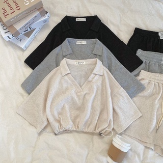 Set thể thao croptop rút dây