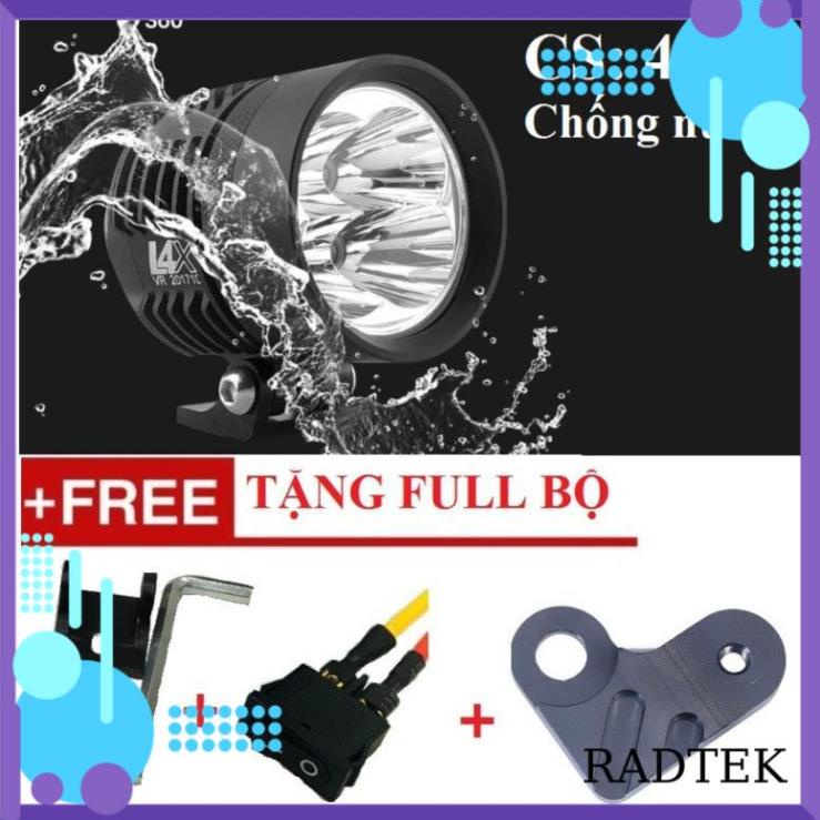Đèn Led Trợ Sáng L4X 40W Sáng Trắng tặng đủ bộ như hình