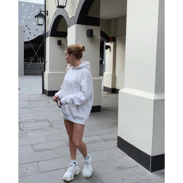 Áo sweater micky tím nỉ mỏng vnxk freesize