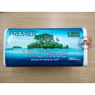 Khăn giấy rút Premier Vinatissue 280 tờ